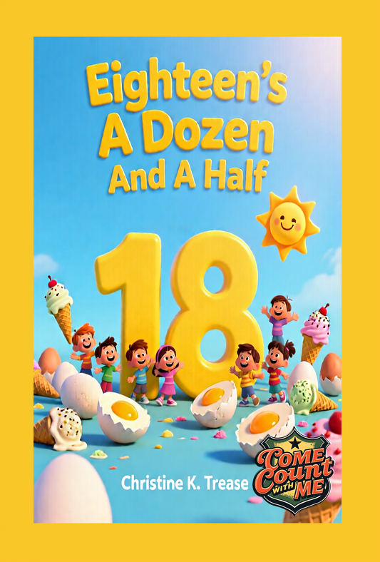 Book Come Count With Me Series-Eighteen's A Dozen And A Half