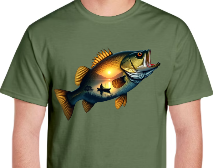 T-Shirt-Fish 01-Unisex