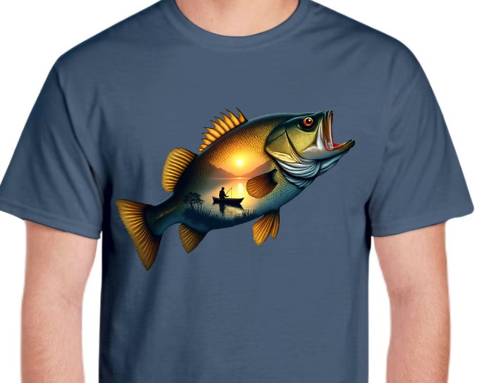 T-Shirt-Fish 01-Unisex