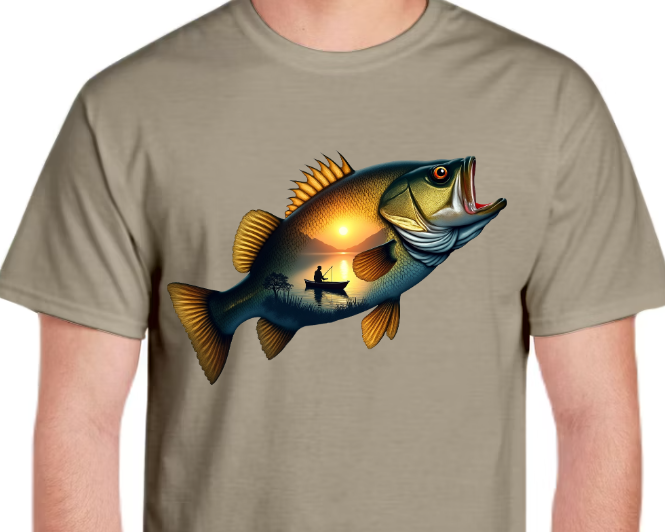 T-Shirt-Fish 01-Unisex