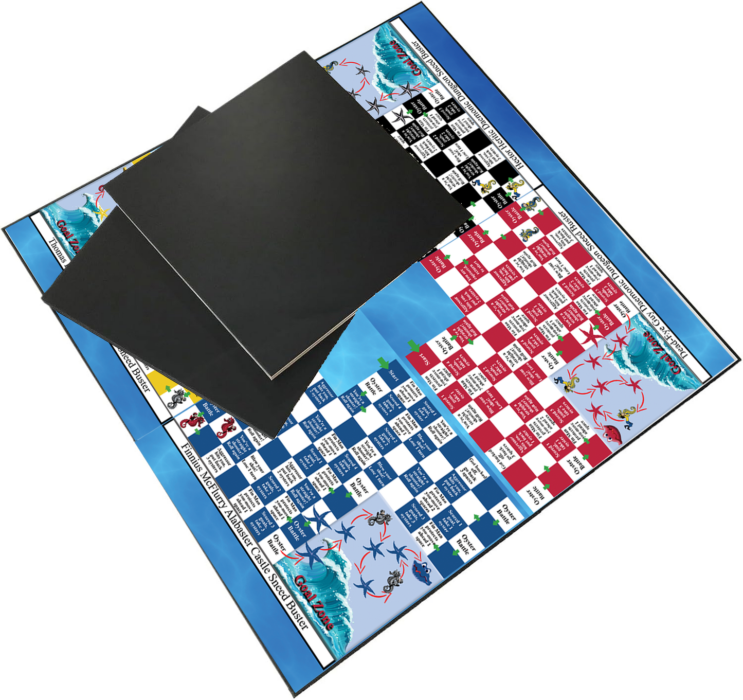 Sneedish Board Game-Four Fold Game Board Style
