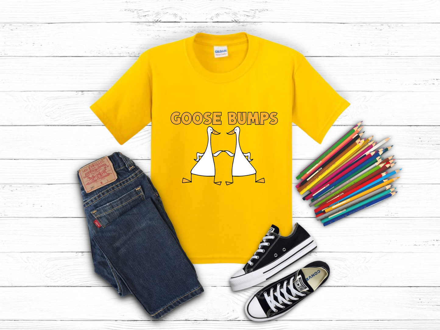 G510P-Goosey Goosey Gander Toddler Tee Shirt