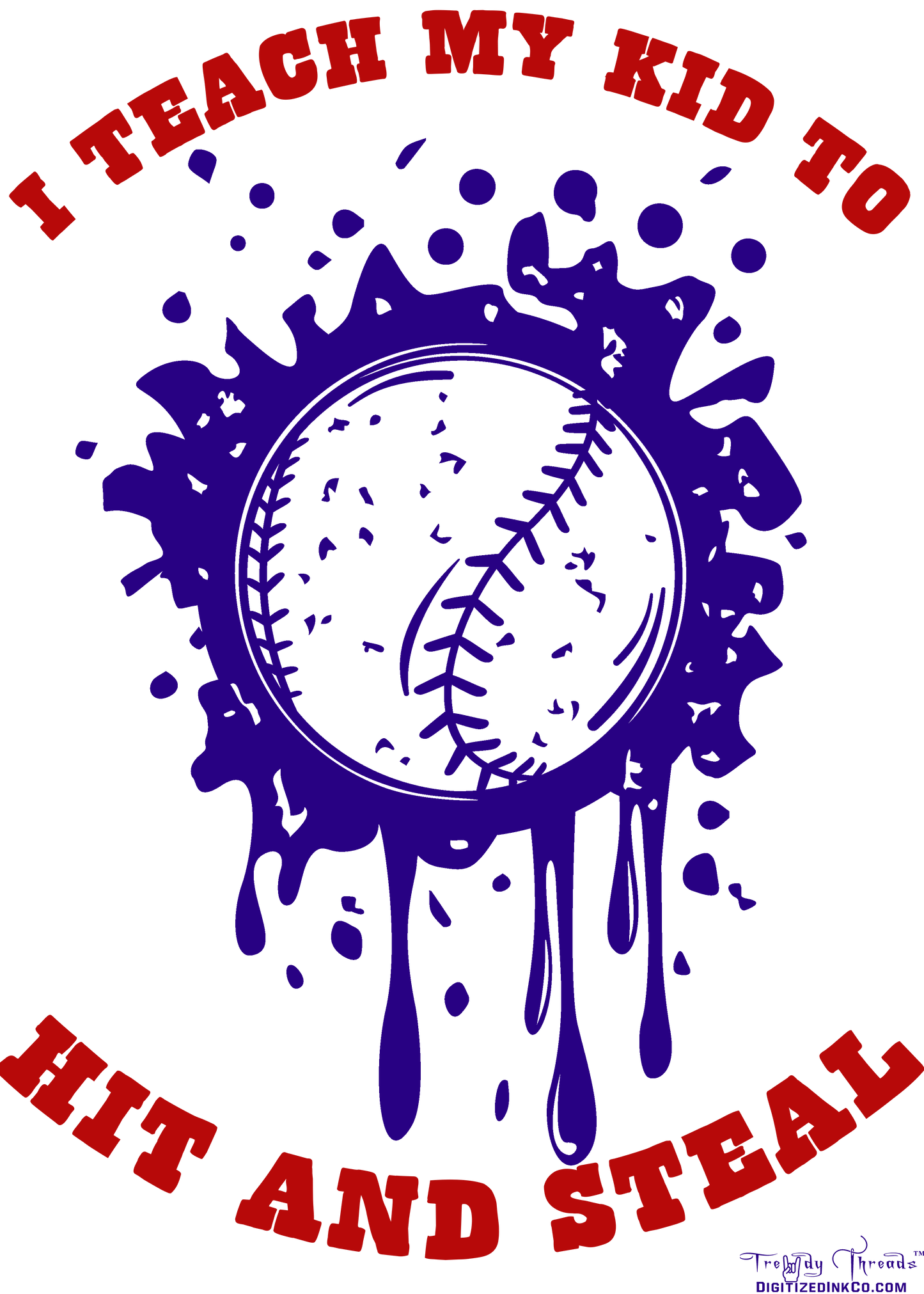Trendy Threads-Baseball-Hit And Steal