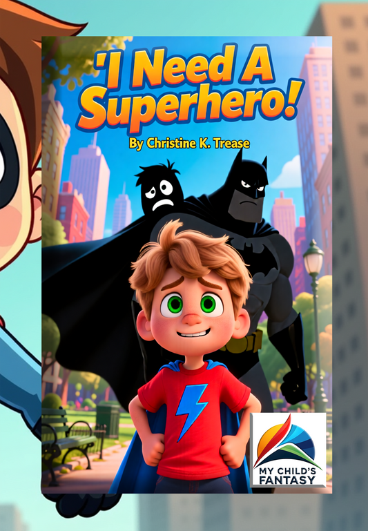 Book My Child's Fantasy-I Need A Superhero