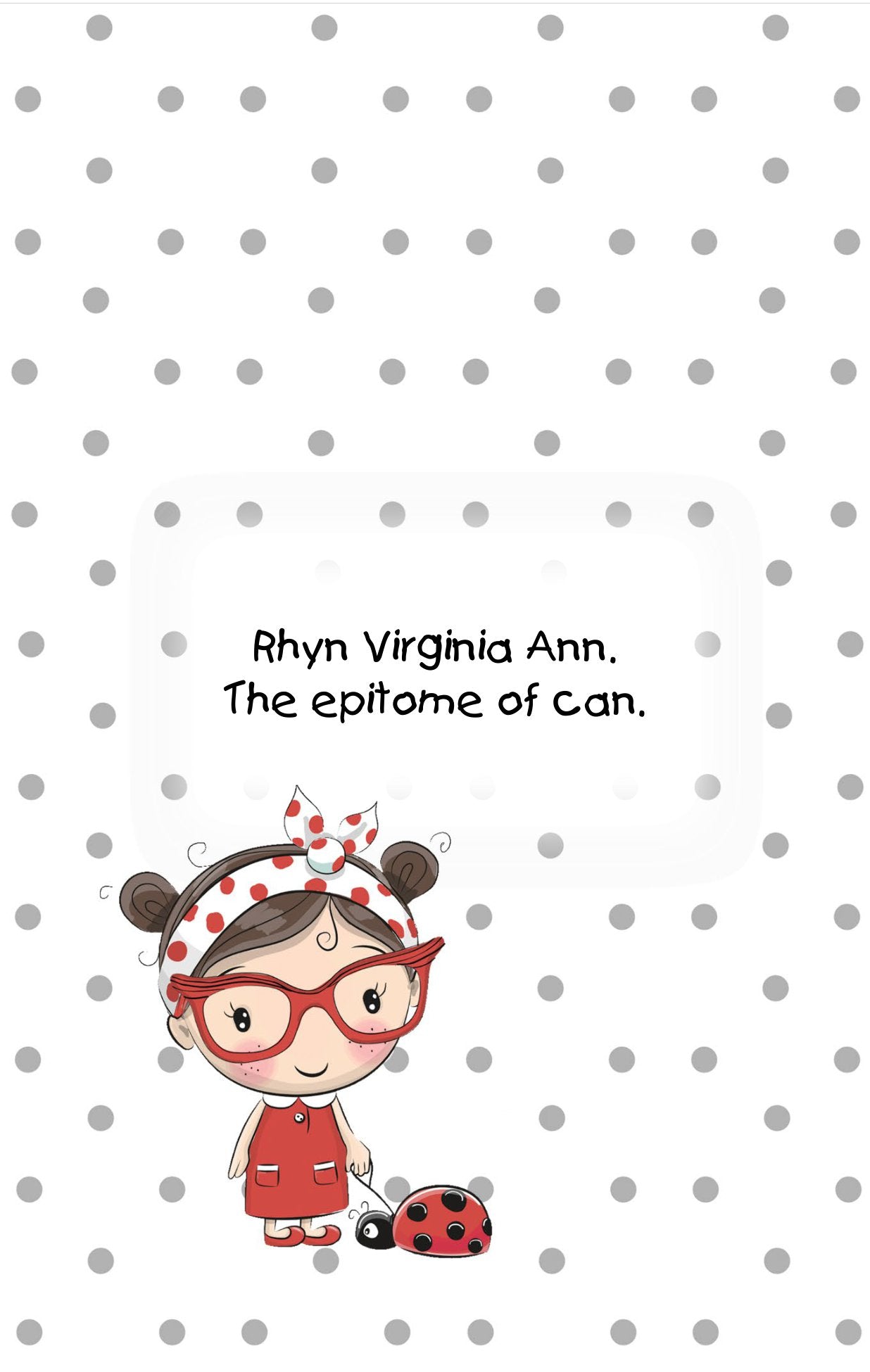 Book Children's-Rhyn Virginia Ann (the little girl who can)