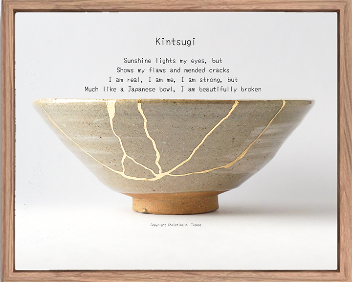 Poetography-"Kintsugi" Framed Photo Print