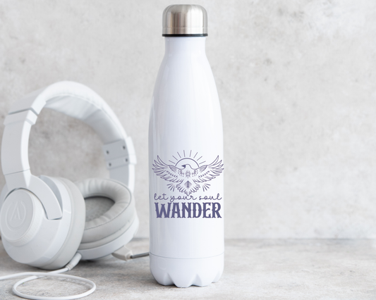 17 oz. Water Bottle-Let Your Soul Wander