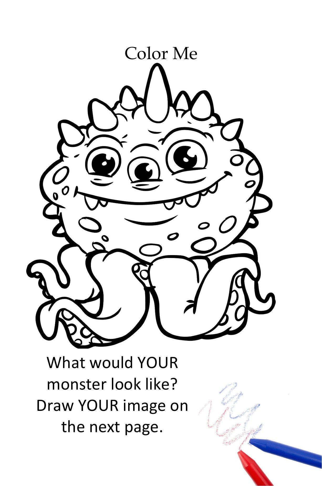 Book Children's-Monster Baby