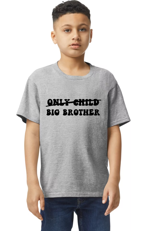 G64000B Tee Shirt Only Child-Big Brother