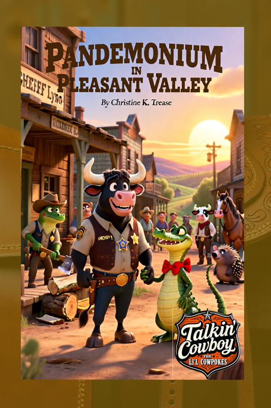 Book Talkin’ Cowboy For Li’l Cowpokes Series-Pandemonium In Pleasant Valley