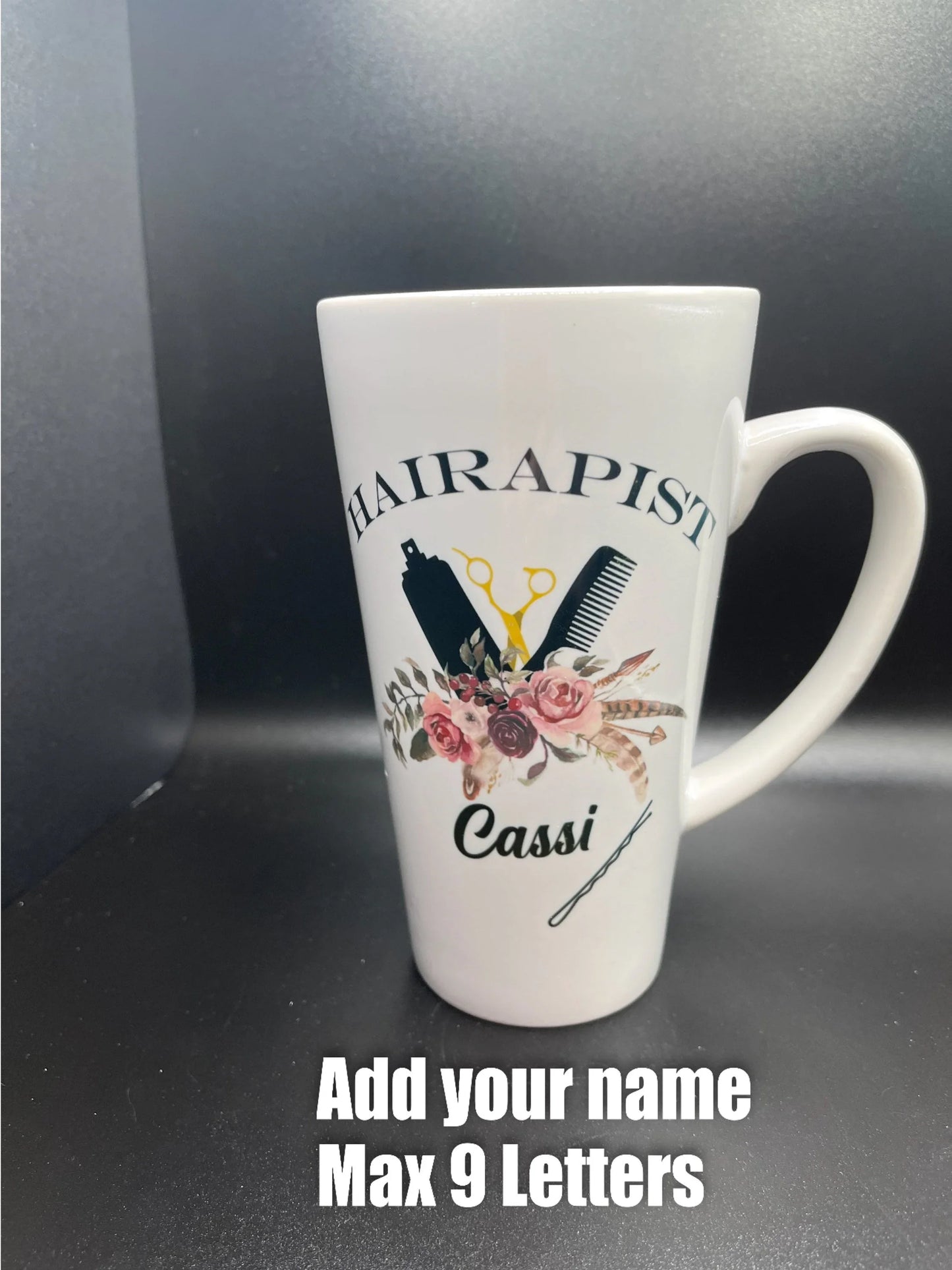 Personalized Beautician Latte Mug