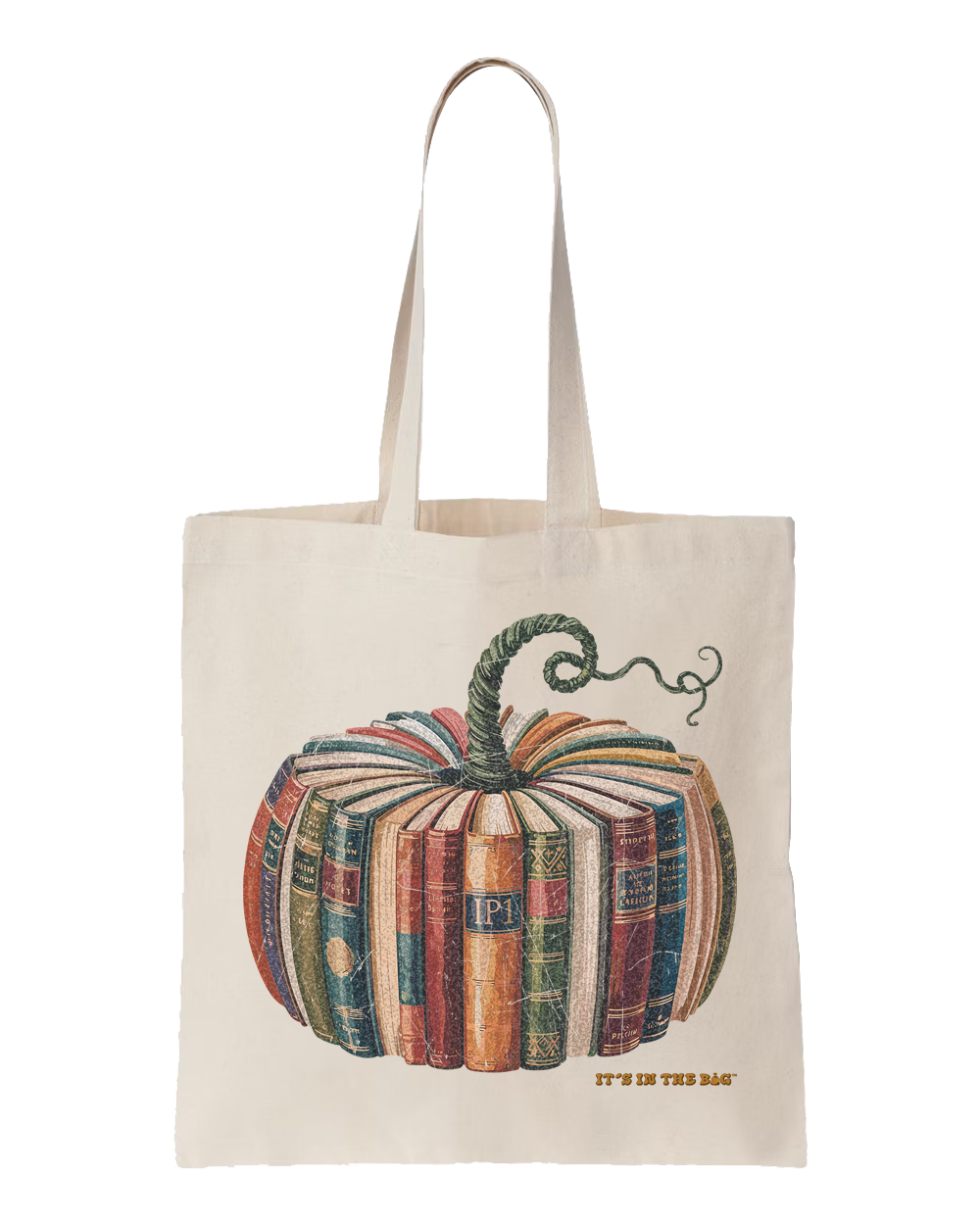 It's In The Bag-Pumpkin Book Bag
