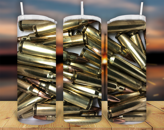 20 oz. Straight Sided Tumblers Guns And Accessories Rifle Shells