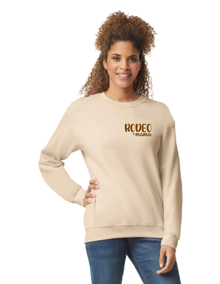 G180-V Adult Sweatshirt-Rodeo Mama