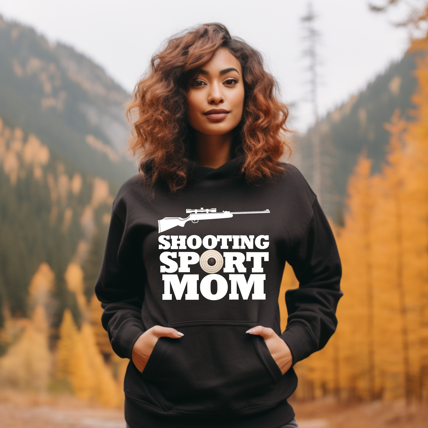 G1850 Gildan Adult Hoodie-Shooting Sport Mom