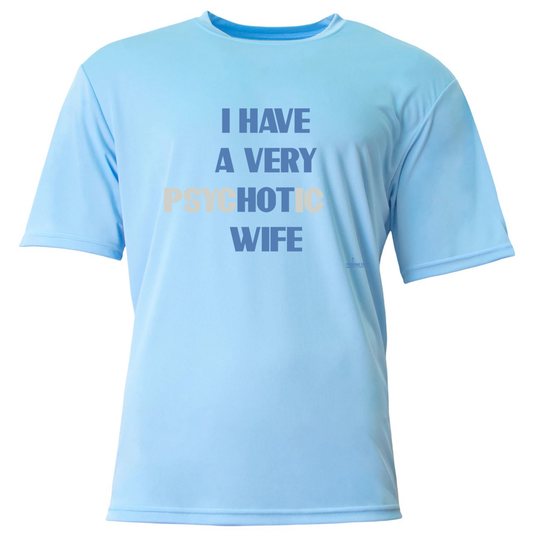 Trending Tees-Psyc(hot)ic Wife