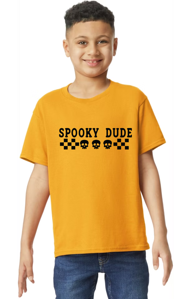 G500B Youth Tee Shirt Spooky Dude