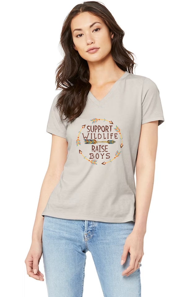 6405CVC Adult Tee Shirt-Support Wildlife