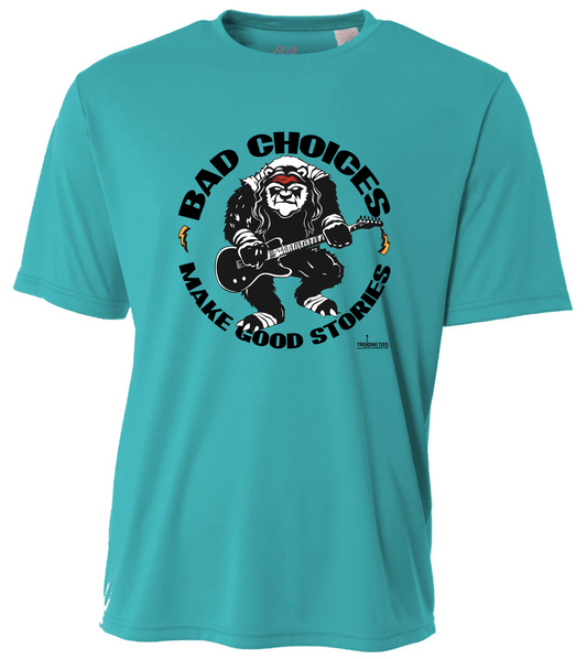 Trending Tees-Bad Choices Rocker Bear
