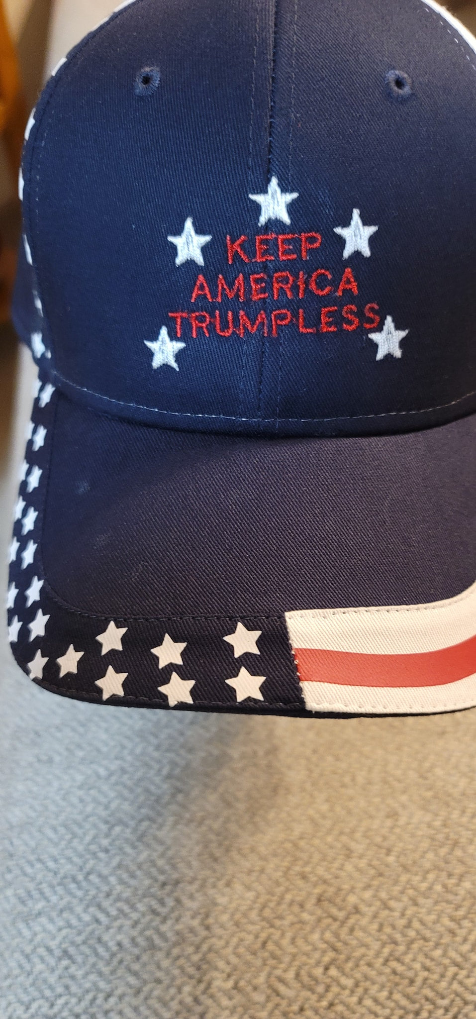 Hats Political Trumpless  (Click On Image For Options)