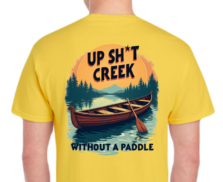 T-Shirt-Up Shit Creek 02-Unisex