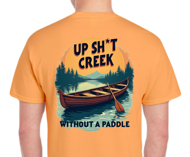 T-Shirt-Up Shit Creek 02-Unisex