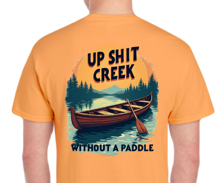 T-Shirt-Up Shit Creek 02-Unisex