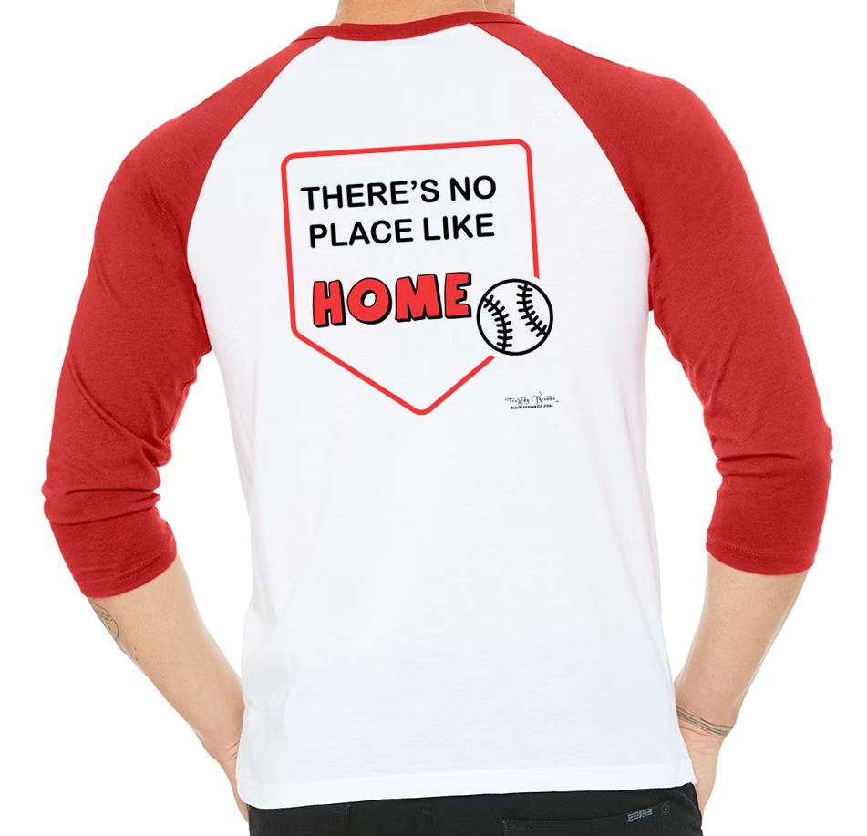 Trendy Thready-Baseball-There's No Place Like Home