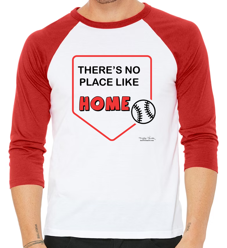 Trendy Thready-Baseball-There's No Place Like Home