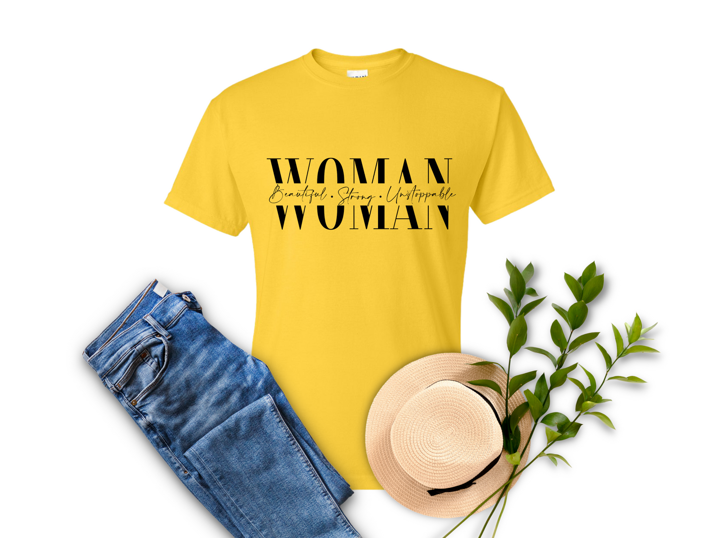 3001CVC-V Adult Tee Shirt Woman Split