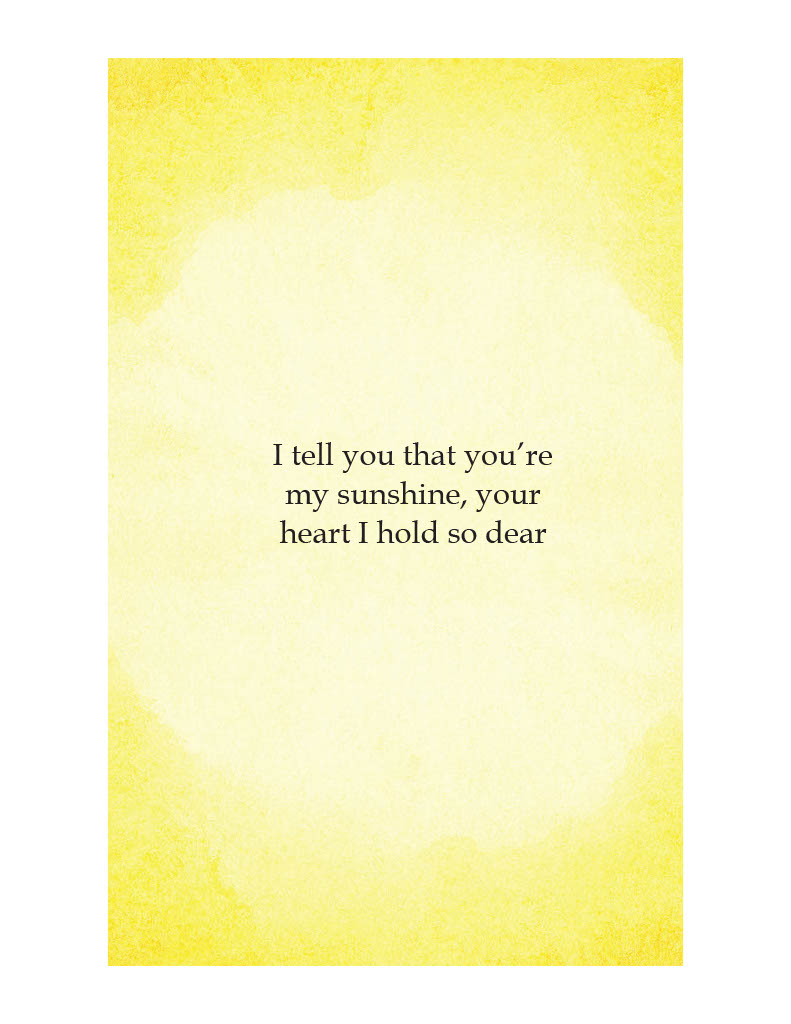 Book Children's-You Are My Sunshine